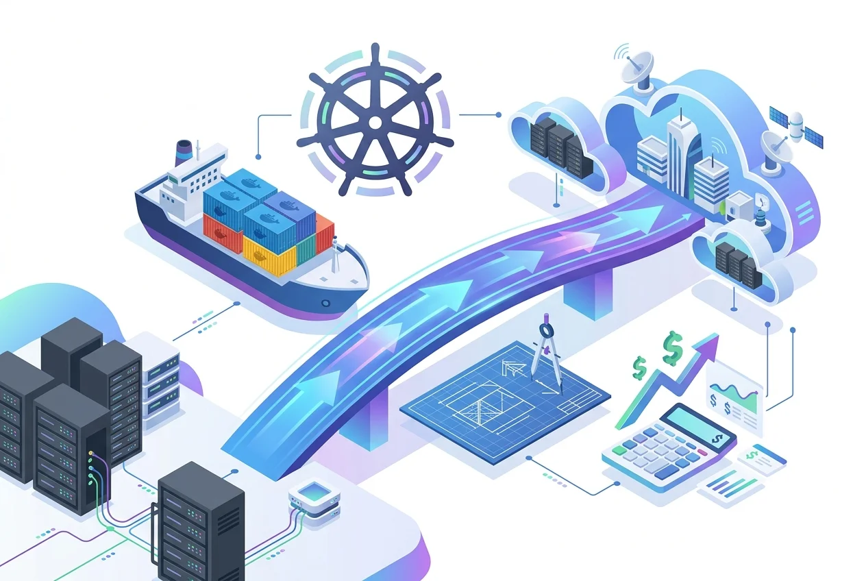 Infografia sobre migracion cloud y servidores Linux